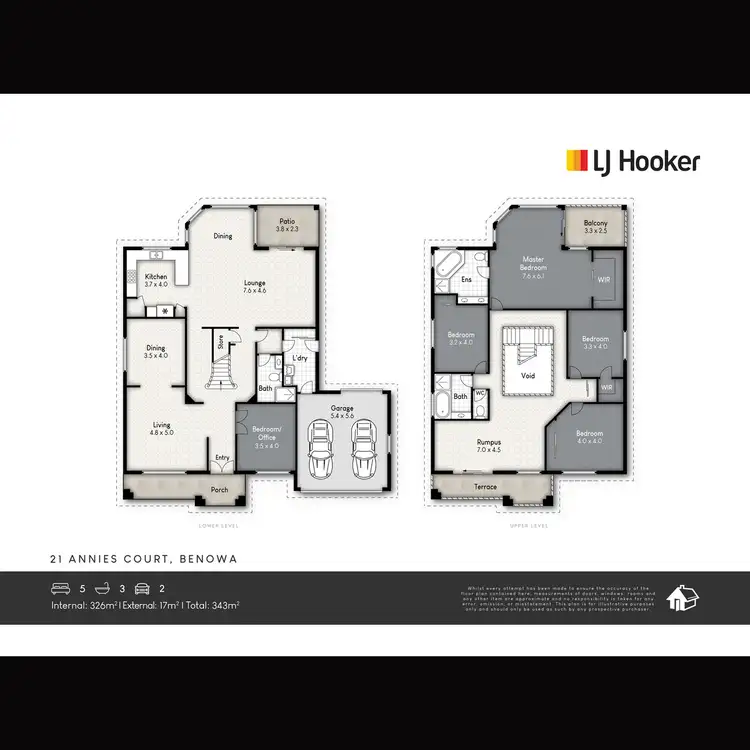 Floorplan of Homely house listing, 21 Annies Court, Benowa Waters QLD 4217