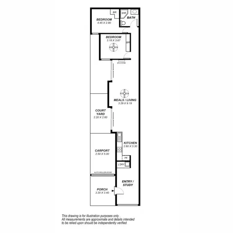 Floorplan of Homely house listing, 46 Tiara Street, Lightsview SA 5085