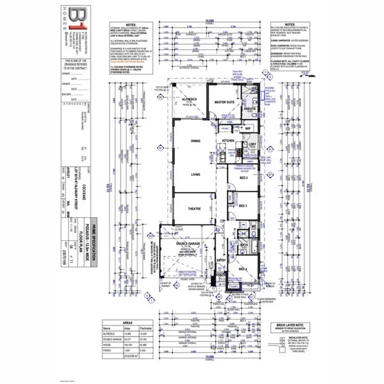 Floorplan of Homely house listing, 7 Oldbury Street, Aveley WA 6069