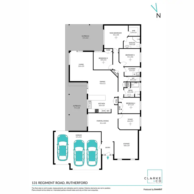Floorplan of Homely house listing, 131 Regiment Road, Rutherford NSW 2320
