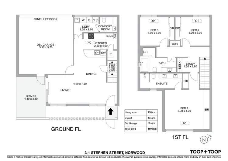 Floorplan of Homely house listing, 3/1 Stephen Street, Norwood SA 5067
