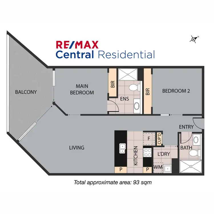 Floorplan of Homely apartment listing, L5/45 Duncan Street, West End QLD 4101