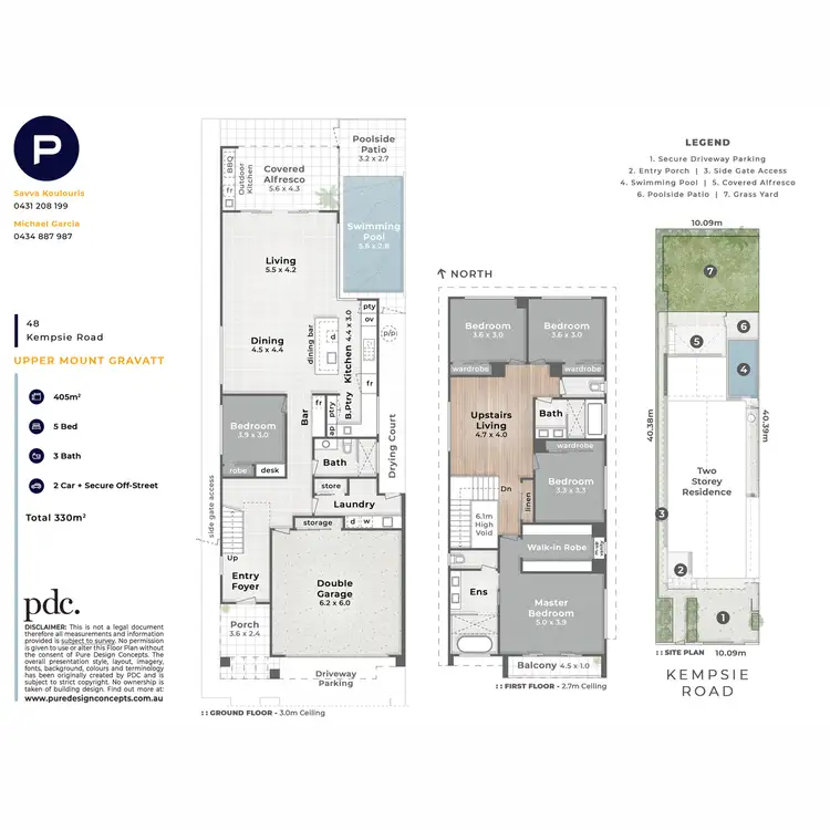 Floorplan of Homely house listing, 48 Kempsie Road, Upper Mount Gravatt QLD 4122