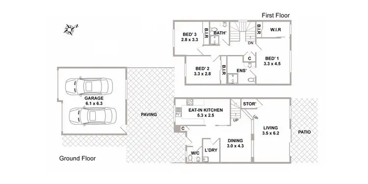 Floorplan of Homely house listing, 18 Livingstone Way, Thornleigh NSW 2120