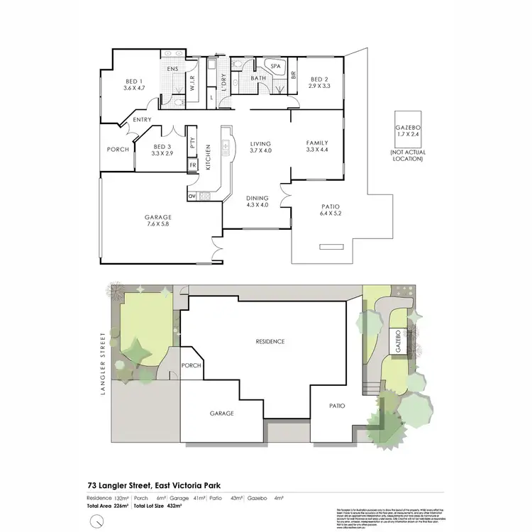 Floorplan of Homely house listing, 73 Langler Street, East Victoria Park WA 6101