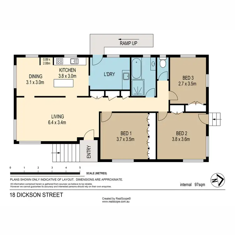 Floorplan of Homely house listing, 18 Dickson Street, Bald Hills QLD 4036
