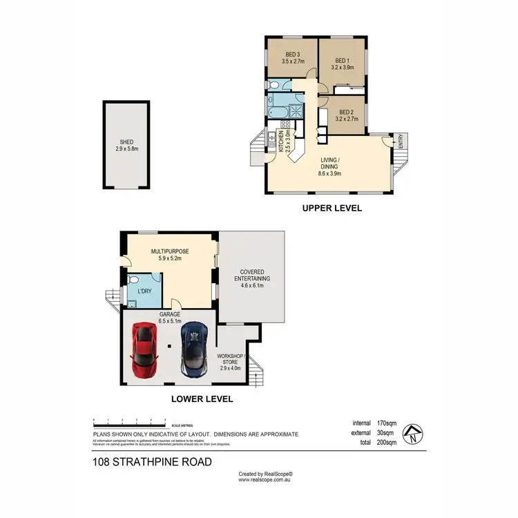 Floorplan of Homely house listing, 108 Strathpine Road, Bald Hills QLD 4036