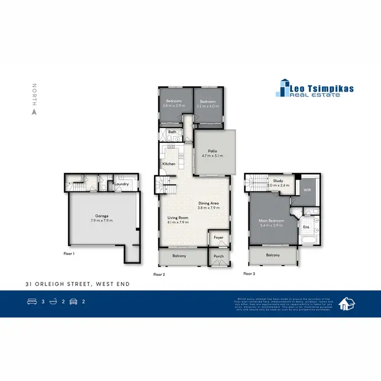 Floorplan of Homely house listing, 31 Orleigh Street, West End QLD 4101