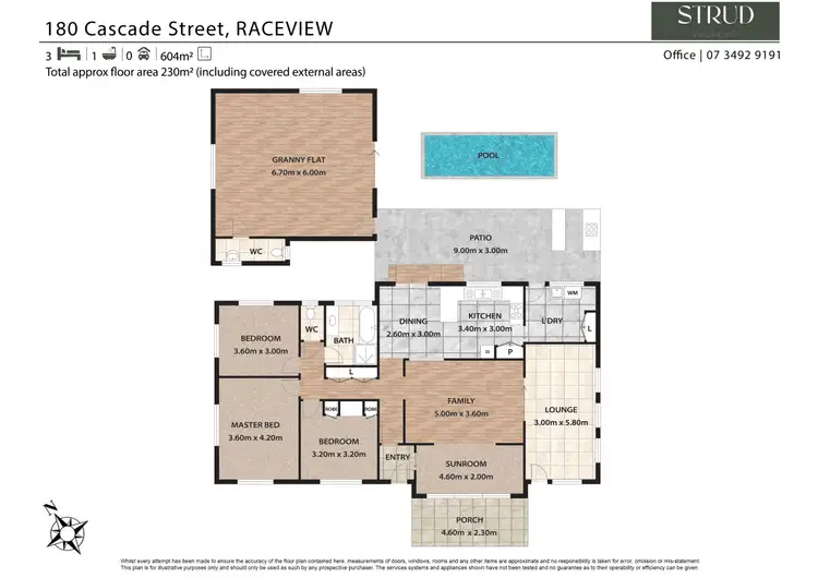 Floorplan of Homely house listing, 180 Cascade Street, Raceview QLD 4305