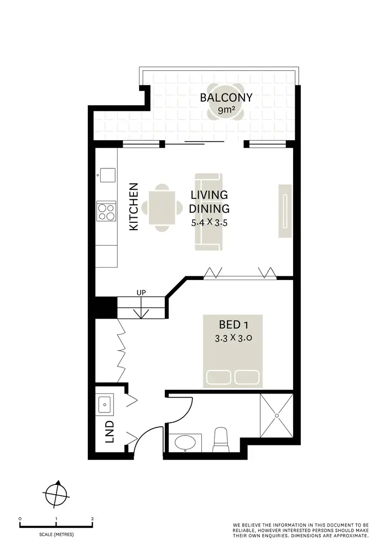 Floorplan of Homely apartment listing, 105/2-12 Smail Street, Ultimo NSW 2007