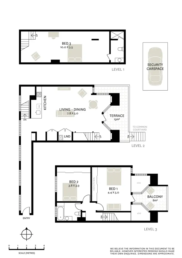 Floorplan of Homely apartment listing, 1/8-14 Brumby Street, Surry Hills NSW 2010