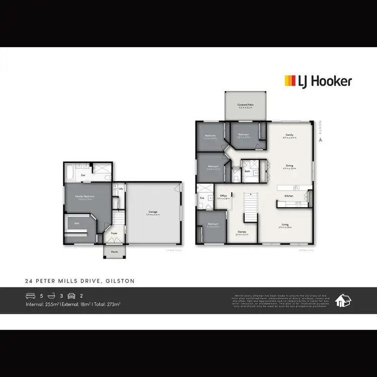 Floorplan of Homely house listing, 24 Peter Mills Drive, Gilston QLD 4211