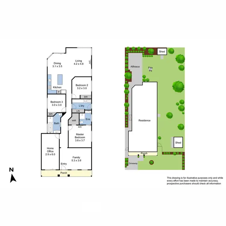 Floorplan of Homely house listing, 14 Margie Square, Narre Warren South VIC 3805