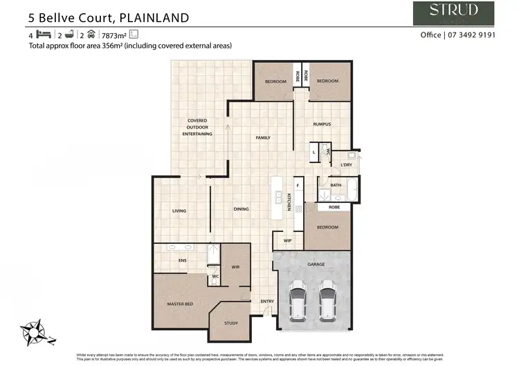 Floorplan of Homely house listing, 5 Bellve Court, Plainland QLD 4341