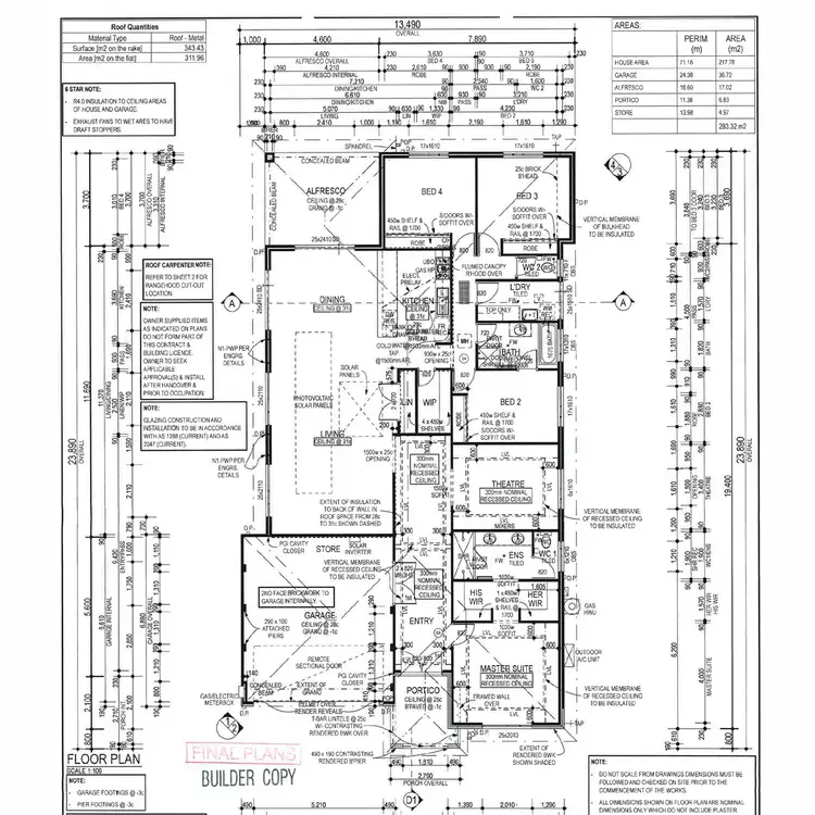 Floorplan of Homely house listing, 16 Serenity Way, Aveley WA 6069