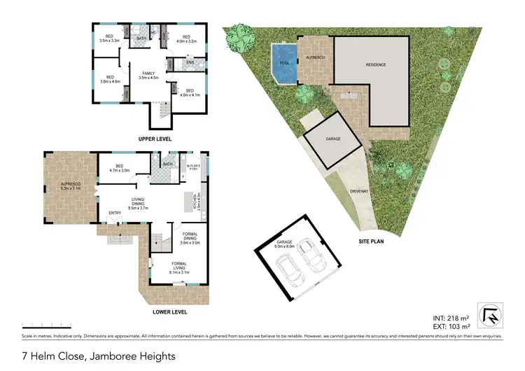 Floorplan of Homely house listing, 7 Helm Close, Jamboree Heights QLD 4074