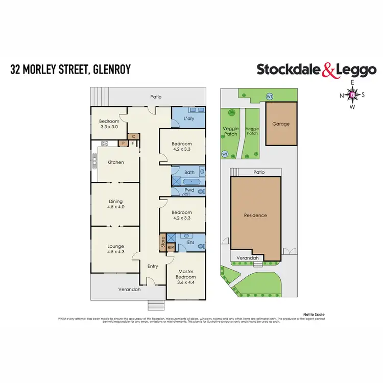 Floorplan of Homely house listing, 32 Morley Street, Glenroy VIC 3046
