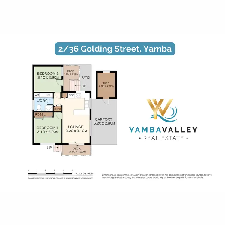 Floorplan of Homely retirement listing, 2/36 Golding Street, Yamba NSW 2464