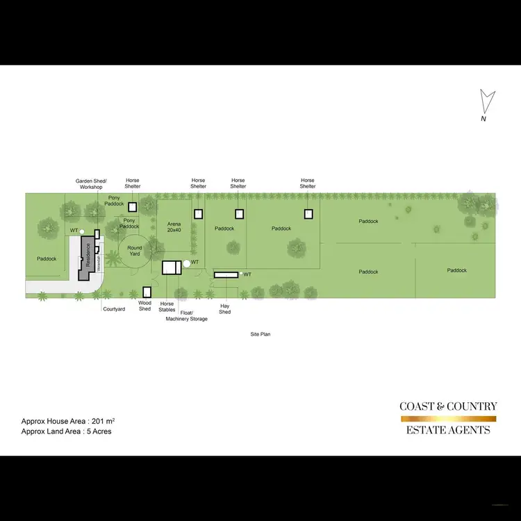 Floorplan of Homely rural property listing, 142 Coolart Road, Tuerong VIC 3915