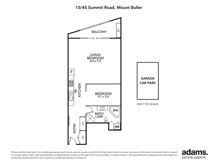 Floorplan of Homely apartment listing, 15/45 Summit Road, Mount Buller VIC 3723