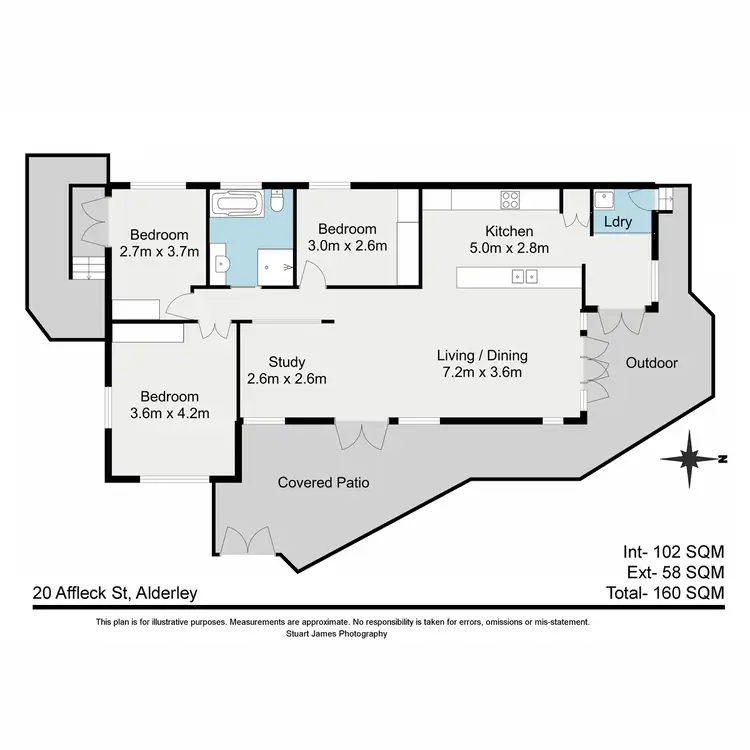 Floorplan of Homely house listing, 20 Affleck Street, Alderley QLD 4051