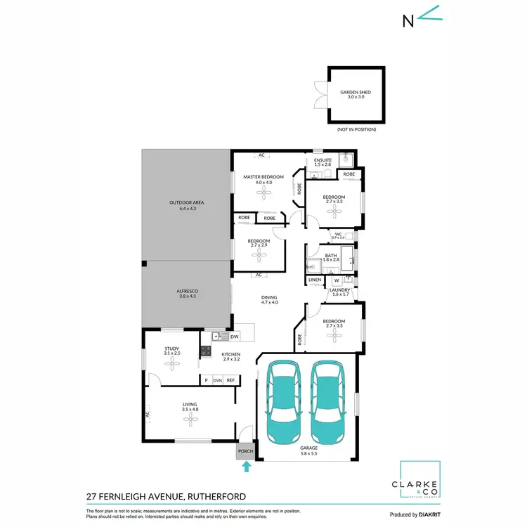 Floorplan of Homely house listing, 27 Fernleigh Avenue, Rutherford NSW 2320