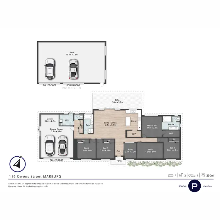 Floorplan of Homely house listing, 116 Owens Street, Marburg QLD 4346