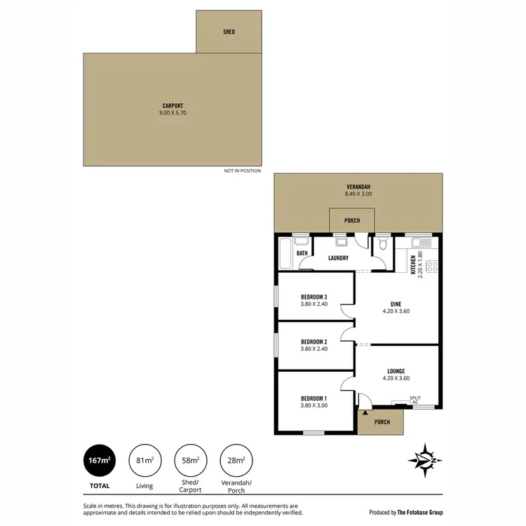 Floorplan of Homely house listing, 7 & 9 Drimpton Street, Davoren Park SA 5113