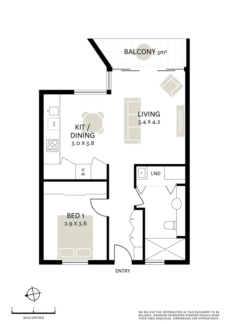 Floorplan of Homely apartment listing, 11/533-535 Elizabeth Street, Surry Hills NSW 2010