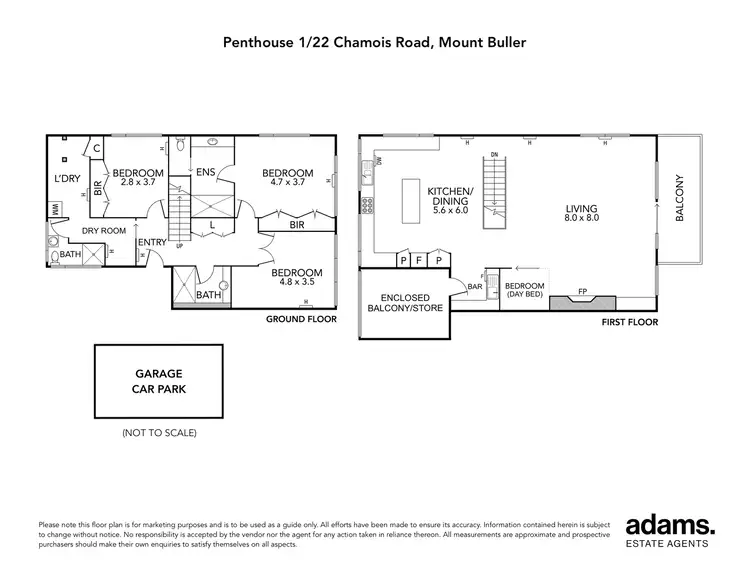Floorplan of Homely apartment listing, Penthouse 1/22 Chamois Road, Mount Buller VIC 3723