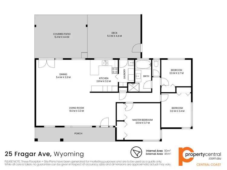 Floorplan of Homely house listing, 25 Fragar Avenue, Wyoming NSW 2250
