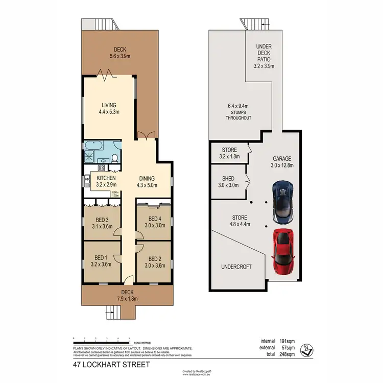 Floorplan of Homely house listing, 47 Lockhart Street, Woolloongabba QLD 4102