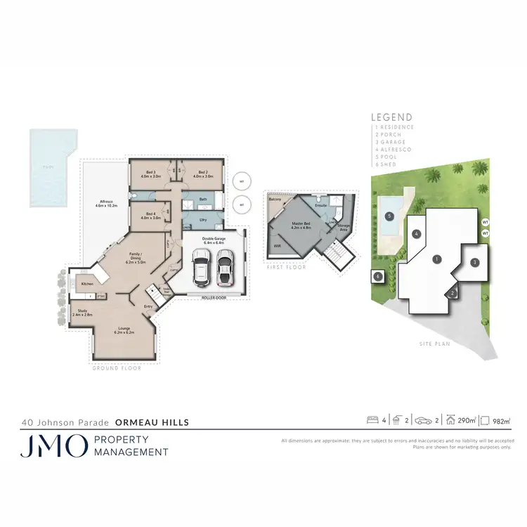 Floorplan of Homely house listing, 40 Johnson Parade, Ormeau Hills QLD 4208