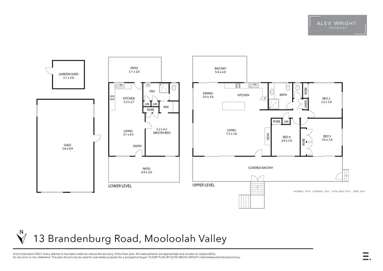 Floorplan of Homely house listing, 13 Brandenburg Road, Mooloolah Valley QLD 4553