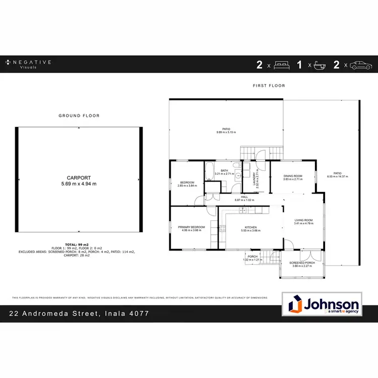 Floorplan of Homely house listing, 22 Andromeda Street, Inala QLD 4077
