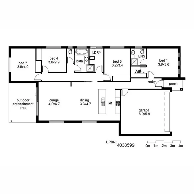 Floorplan of Homely house listing, 6 (TBA) Investment Property, Sale VIC 3850