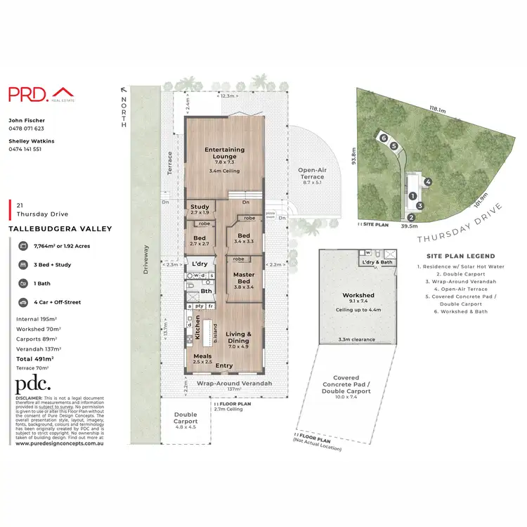 Floorplan of Homely house listing, 21 Thursday Drive, Tallebudgera Valley QLD 4228