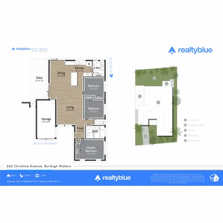 Floorplan of Homely house listing, 242 Christine Avenue, Burleigh Waters QLD 4220