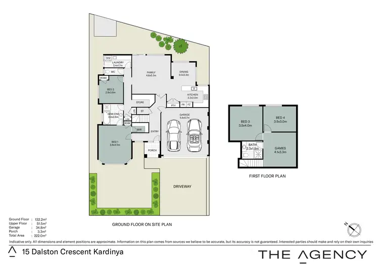 Floorplan of Homely house listing, 15 Dalston Crescent, Kardinya WA 6163