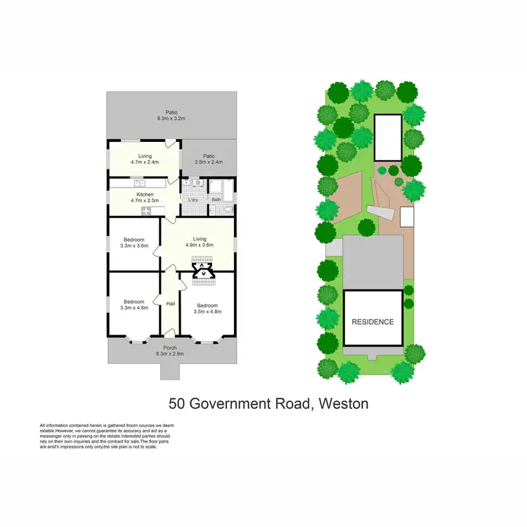 Floorplan of Homely house listing, 50 Government Road, Weston NSW 2326