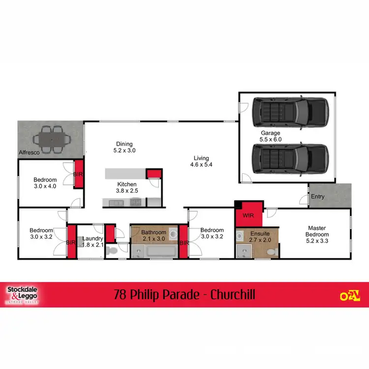 Floorplan of Homely house listing, 78 Philip Parade, Churchill VIC 3842