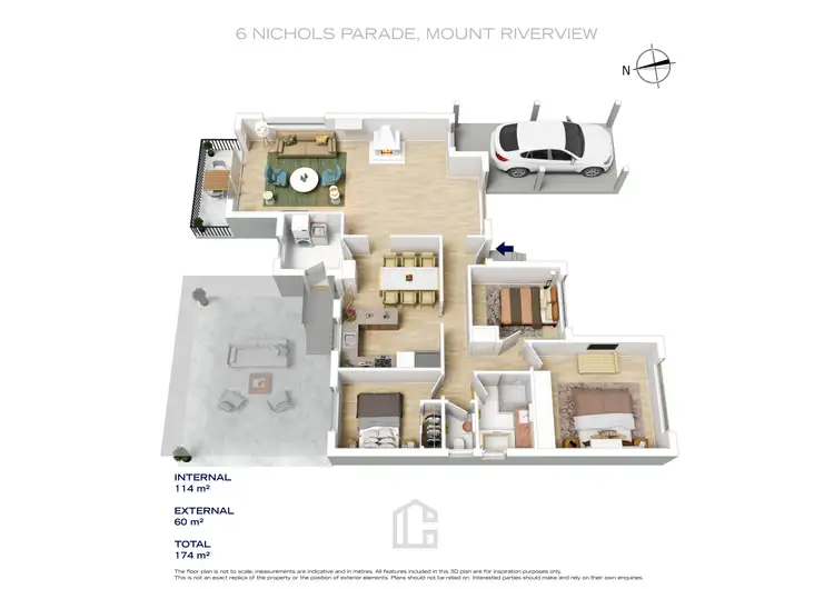 Floorplan of Homely house listing, 6 Nichols Parade, Mount Riverview NSW 2774
