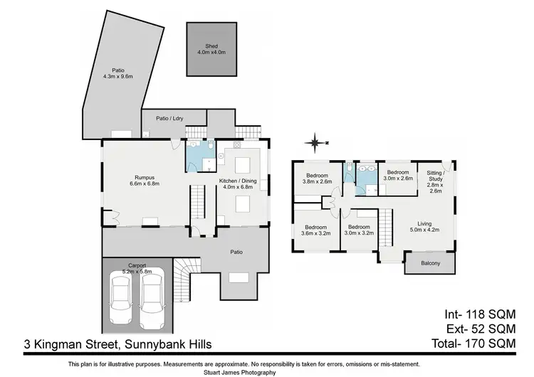 Floorplan of Homely house listing, 3 Kingman Street, Sunnybank Hills QLD 4109