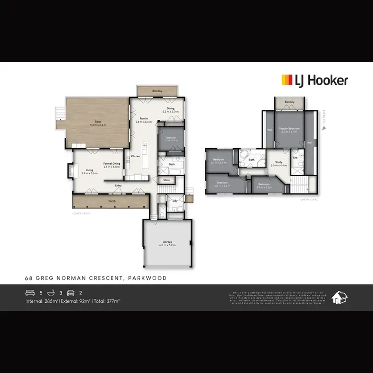 Floorplan of Homely house listing, 68 Greg Norman Crescent, Parkwood QLD 4214