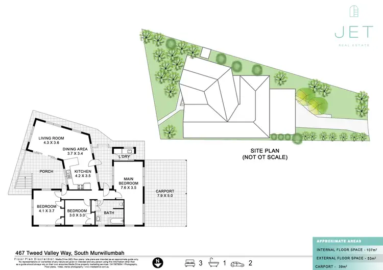 Floorplan of Homely house listing, 467 Tweed Valley Way, South Murwillumbah NSW 2484