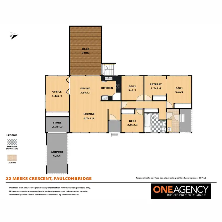 Floorplan of Homely house listing, 22 Meeks Crescent, Faulconbridge NSW 2776