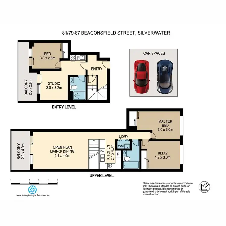 Floorplan of Homely apartment listing, 81/79-87 Beaconsfield Street, Silverwater NSW 2128
