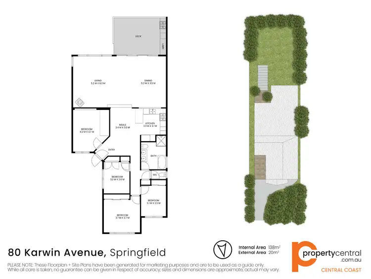 Floorplan of Homely house listing, 80 Karwin Avenue, Springfield NSW 2250