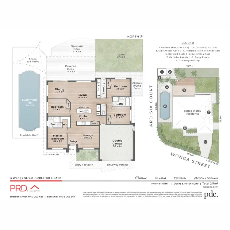 Floorplan of Homely house listing, 3 Wonga Street, Burleigh Heads QLD 4220