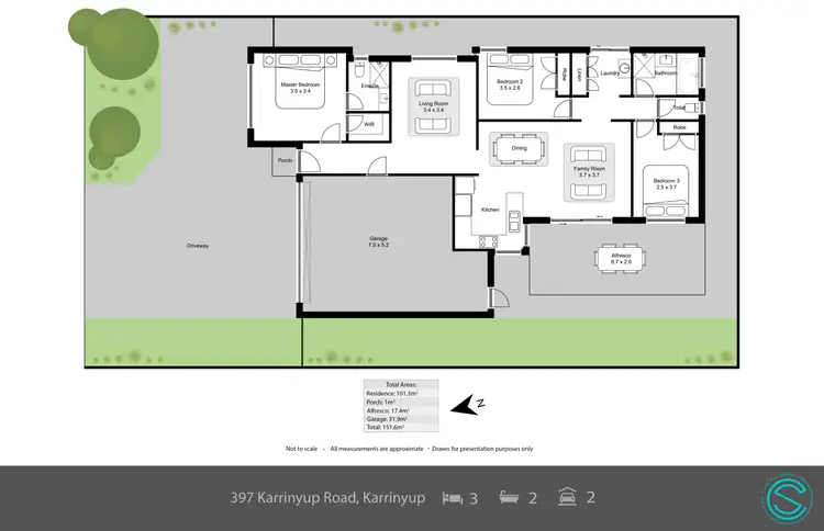 Floorplan of Homely house listing, 397 Karrinyup Road, Karrinyup WA 6018